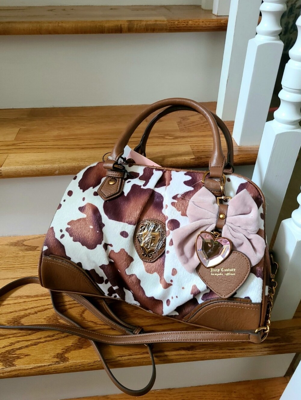 Juicy Couture Bag 🐄 Cow Print Purse